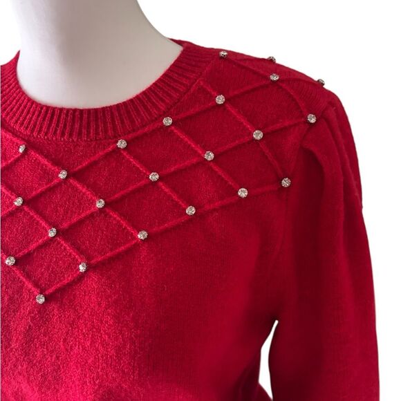 NWT Nanette Lepore Red Riding Hood Sweater | Size Small - Picture 9 of 11